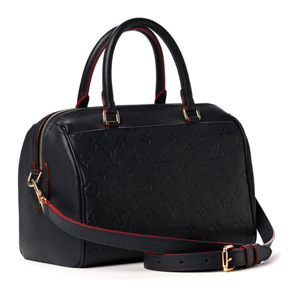 Louis Vuitton Empreinte Speedy Bandouliere 25 NM Marine Rouge 2 of 4