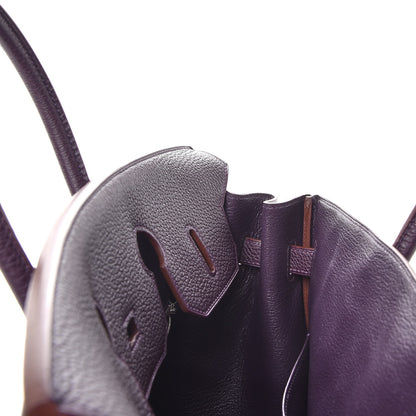 Hermes Togo Birkin 35 Raisin 10 of 37