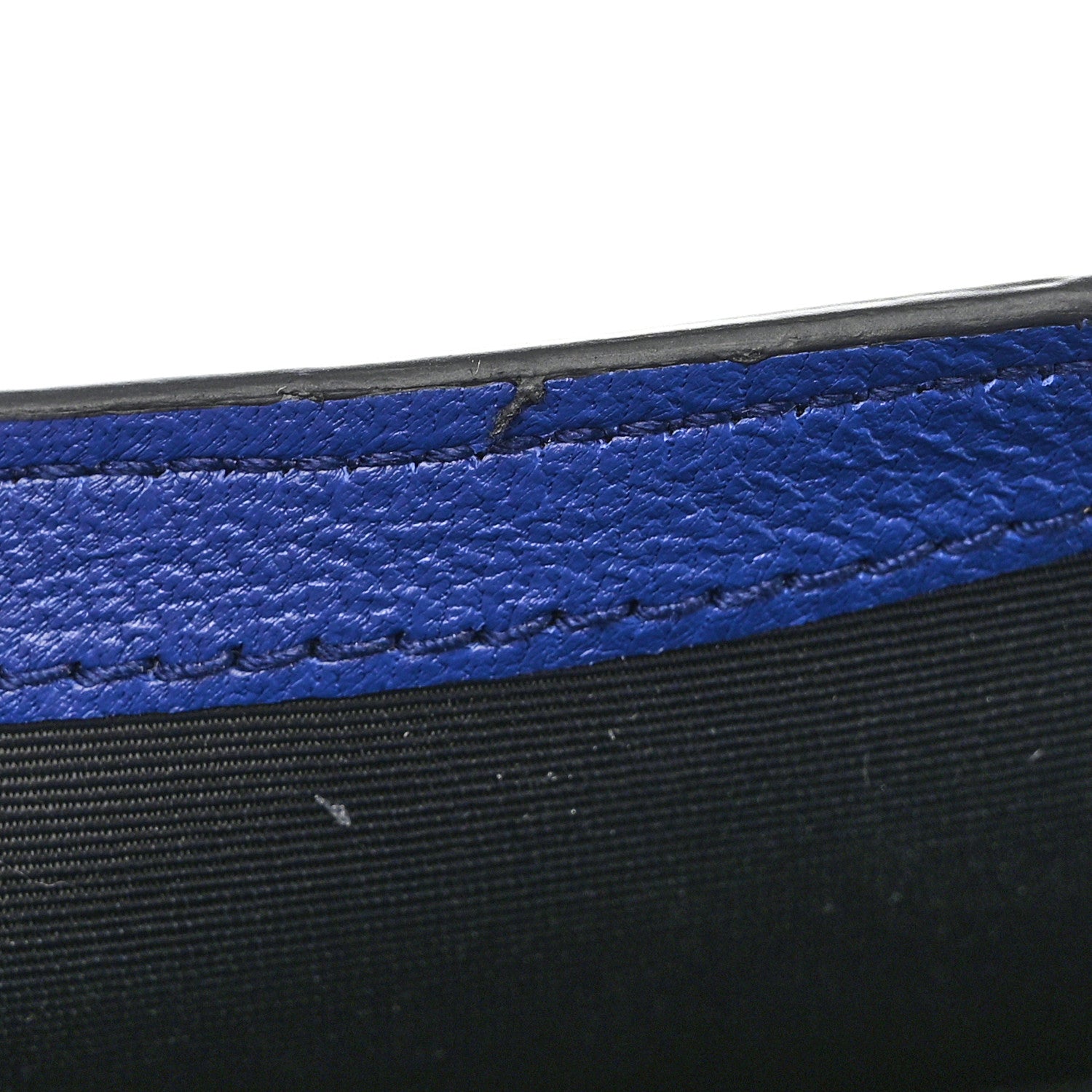 Alexander McQueen Calfskin Skull Continental Wallet Blue 10 of 10
