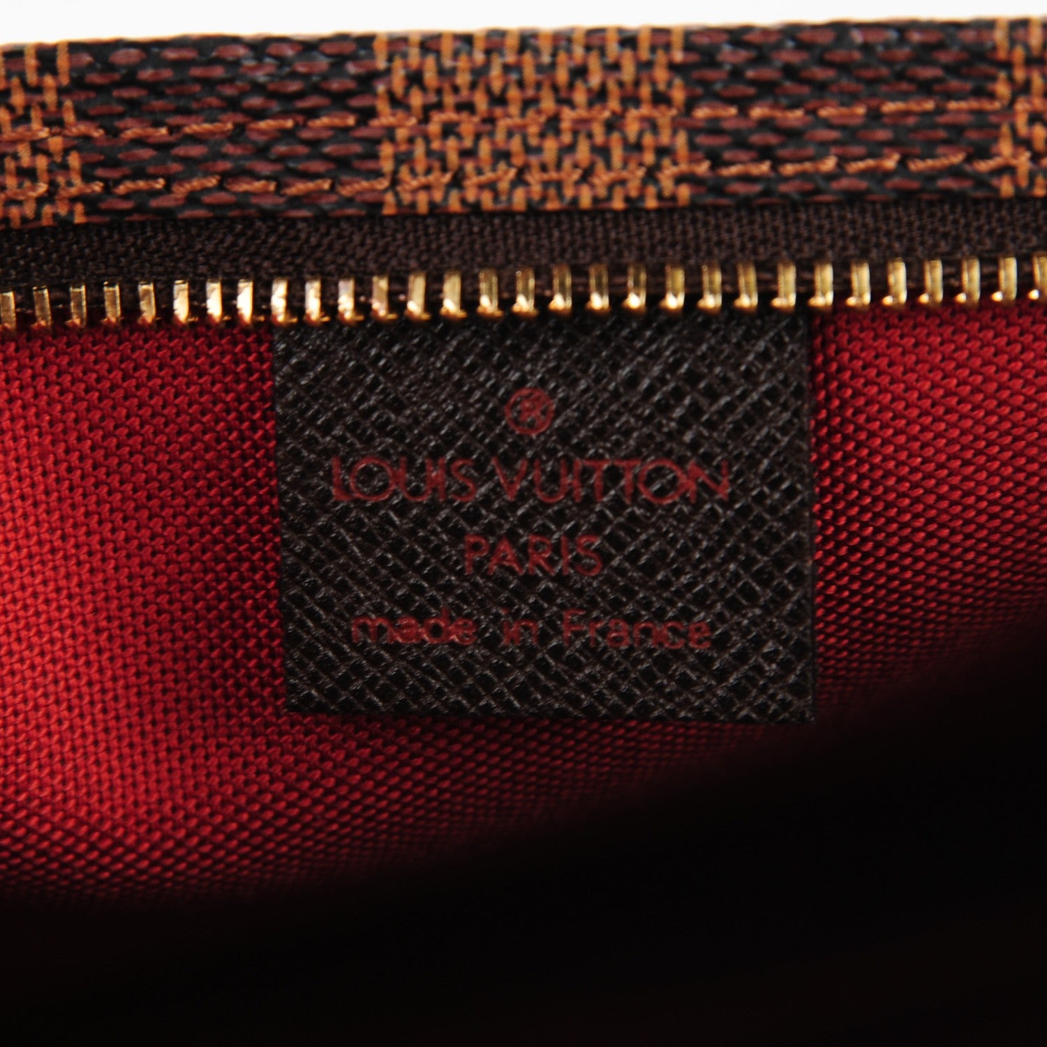 Louis Vuitton Damier Ebene Trousse Make Up Bag Pochette 6 of 7