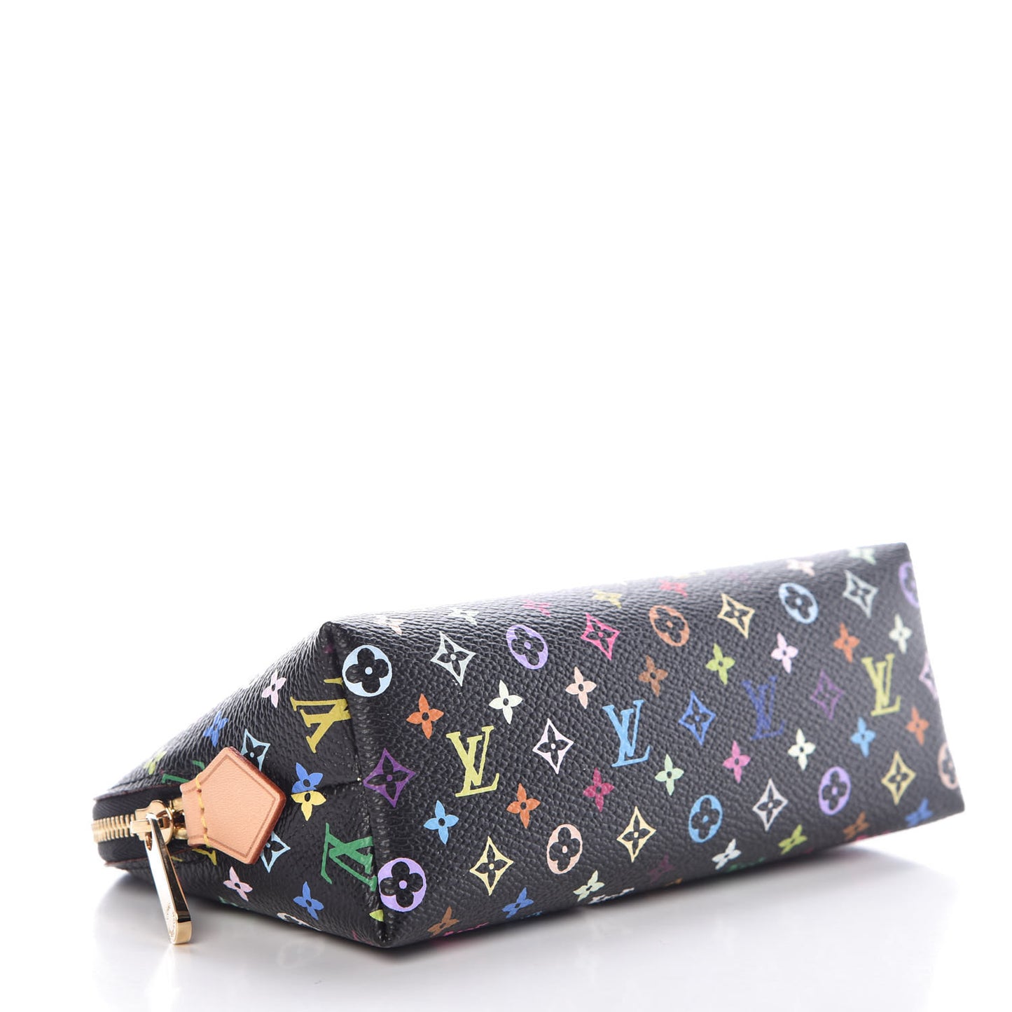 Monogram Multicolor Cosmetic Pouch Black Grenade