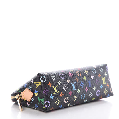 Louis Vuitton Monogram Multicolor Cosmetic Pouch Black Grenade 4 of 7