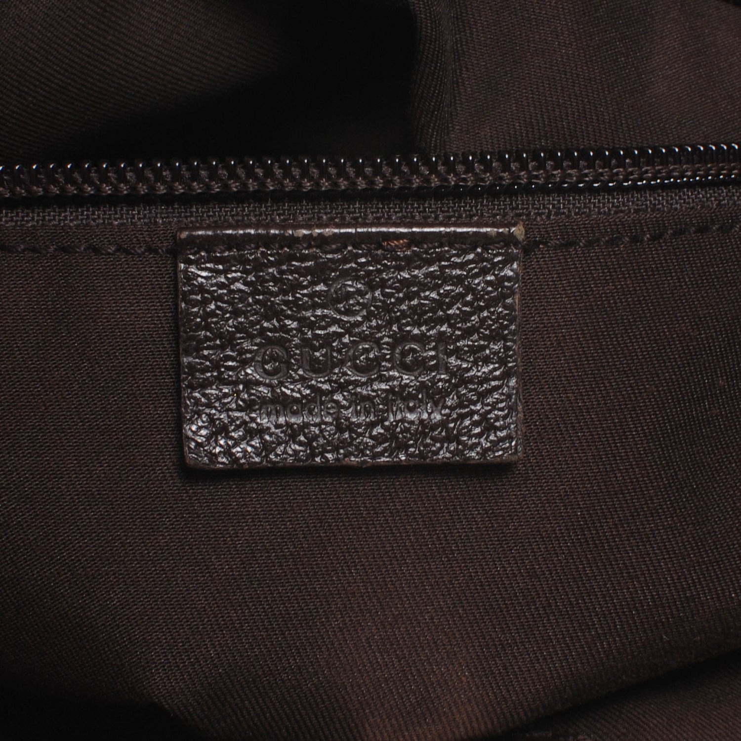 Gucci GG Monogram Medium Web Handle Double Pocket Tote Brown 6 of 7