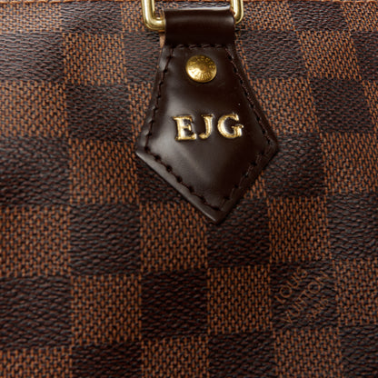 Louis Vuitton Damier Ebene Speedy Bandouliere 30 11 of 15