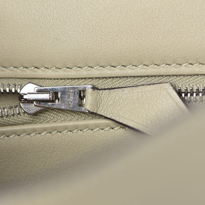 Hermes Swift Kelly Retourne 25 Sauge 17 of 41