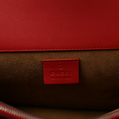 Gucci GG Supreme Monogram Arabesque Small Dionysus Shoulder Bag Hibiscus Red 6 of 13