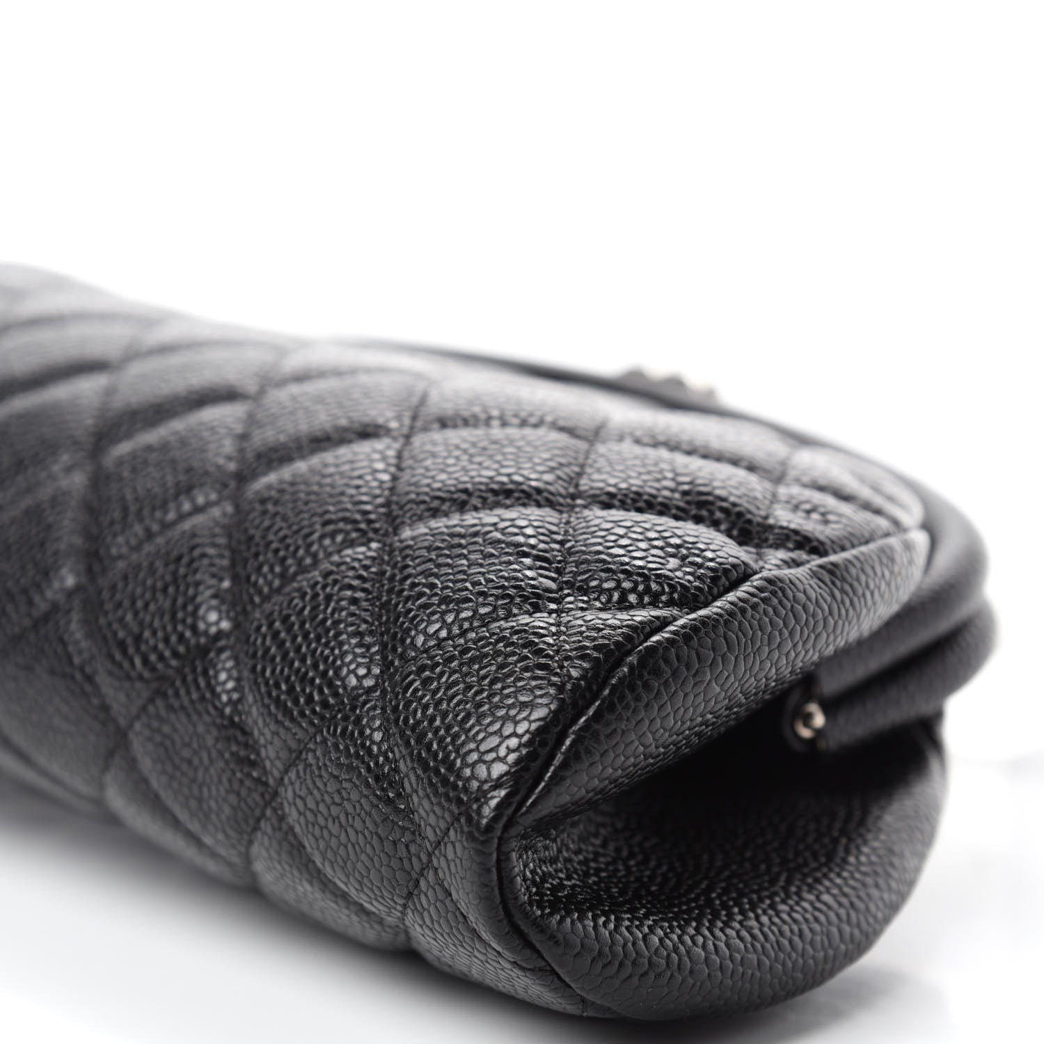 Chanel Caviar Quilted Timeless Clutch Black 7 of 11