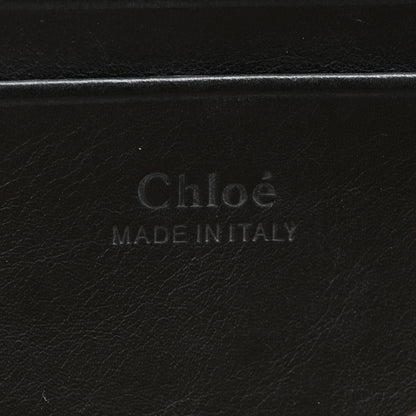 Chloe Suede Calfskin Mini Faye Shoulder Bag Black 6 of 11