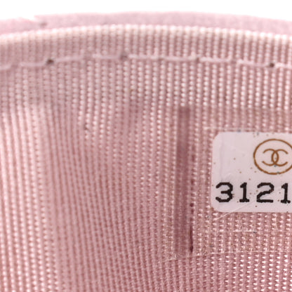 Chanel Lambskin Quilted Chanel 19 Card Holder Light Pink 8 of 10
