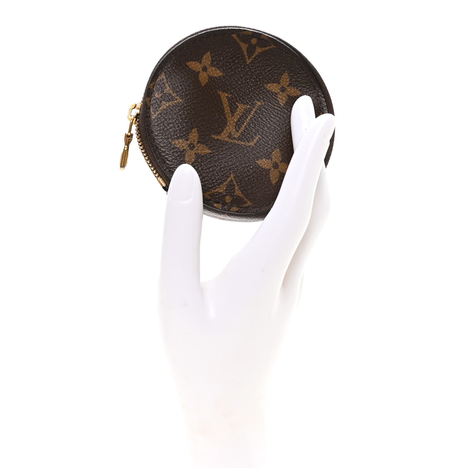 Louis Vuitton Monogram Multi Pochette Accessories Round Coin Purse 2 of 6