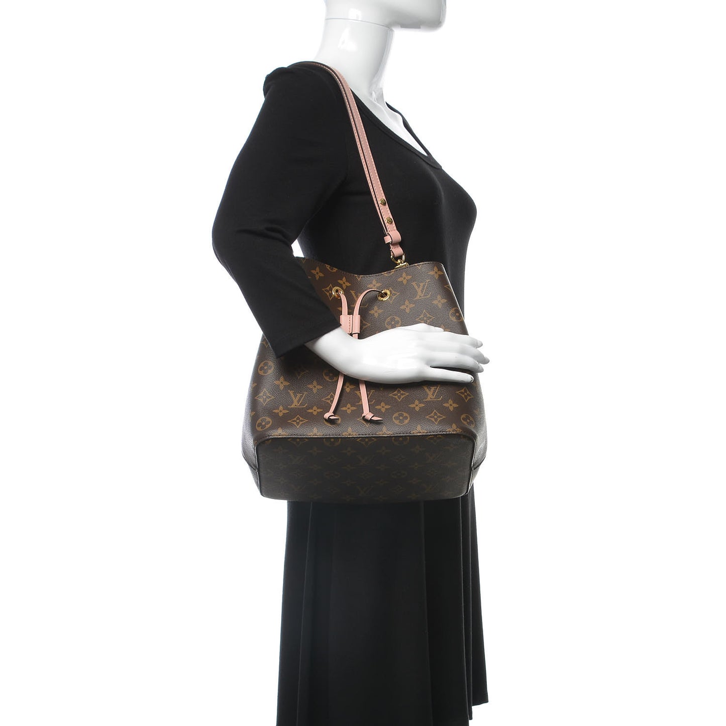 Monogram Neonoe MM Rose Poudre