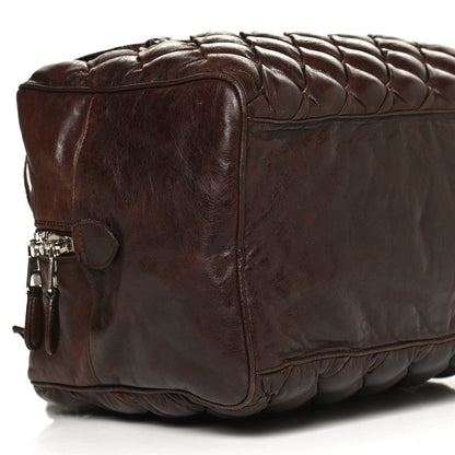 Balenciaga Chevre Quilted Matelasse MM Sienna 7 of 8