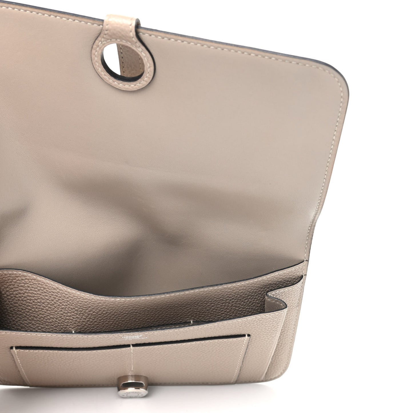 Togo Dogon Duo Wallet Gris Tourterelle