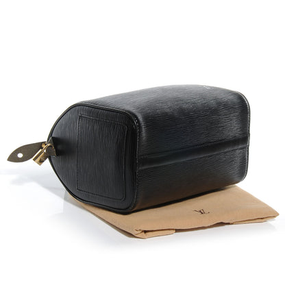 Louis Vuitton Epi Speedy 25 Black 4 of 7