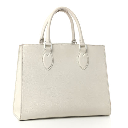 Louis Vuitton Soft Calfskin Lockme Tote PM White 3 of 8