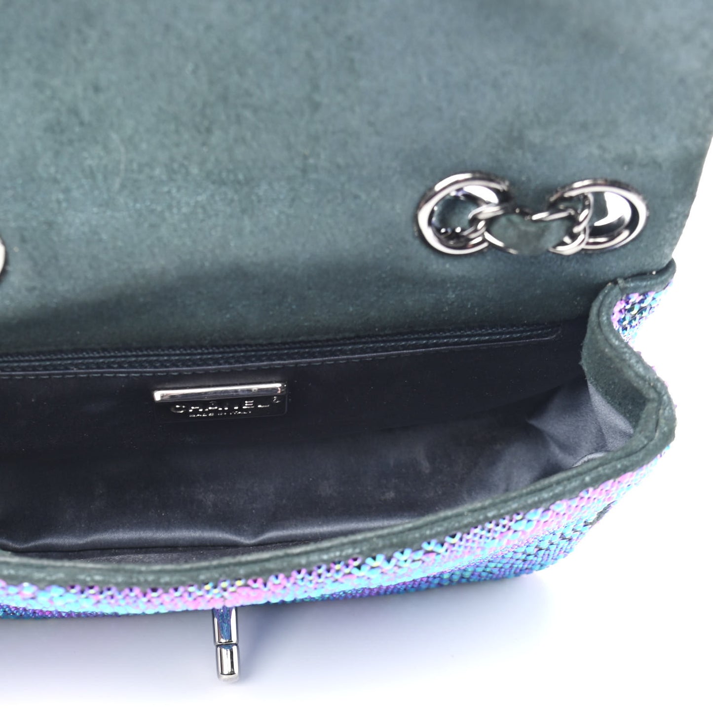 Strass Small Flap Bag Multicolor