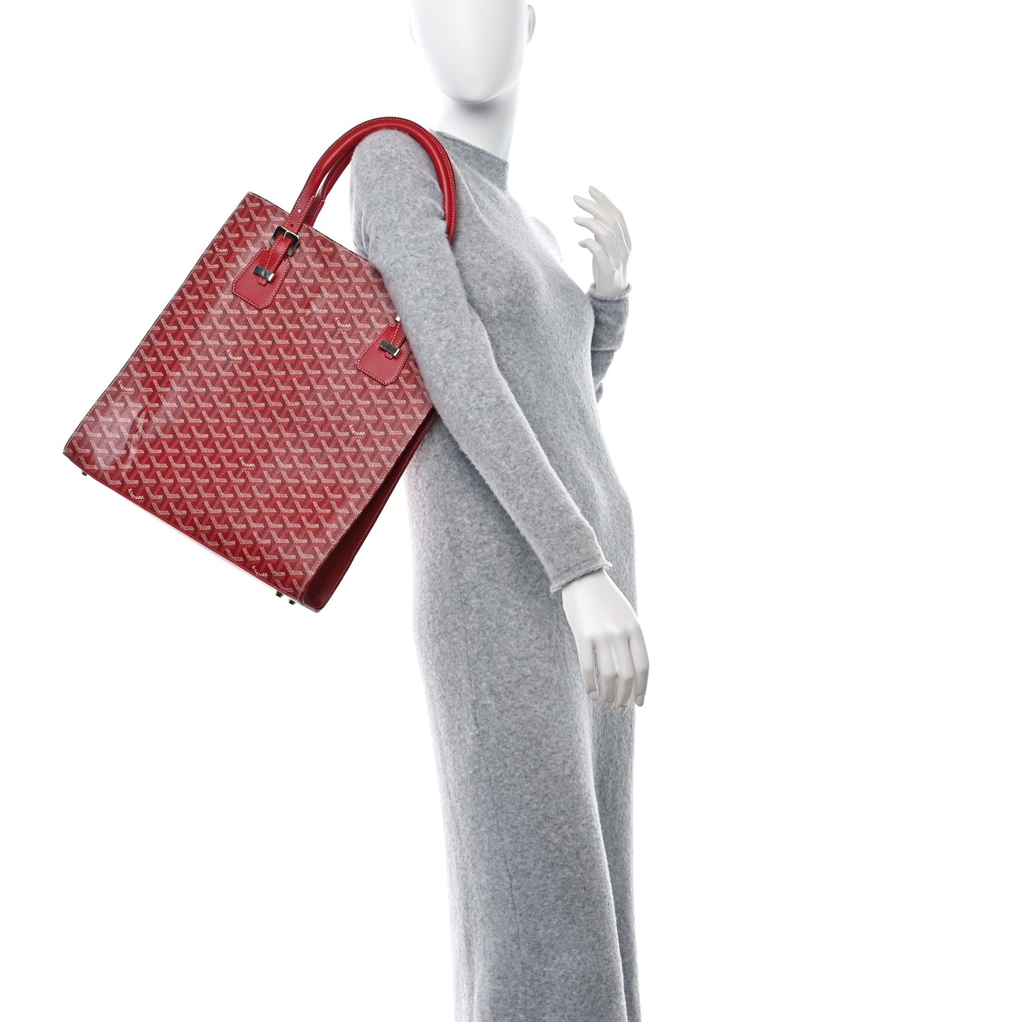 Goyardine Comores GM Tote Red
