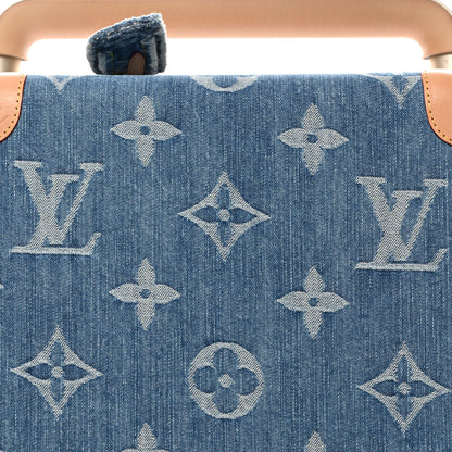 Louis Vuitton LOUIS VUITTON Monogram Denim Horizon 55 Blue 7 of 9