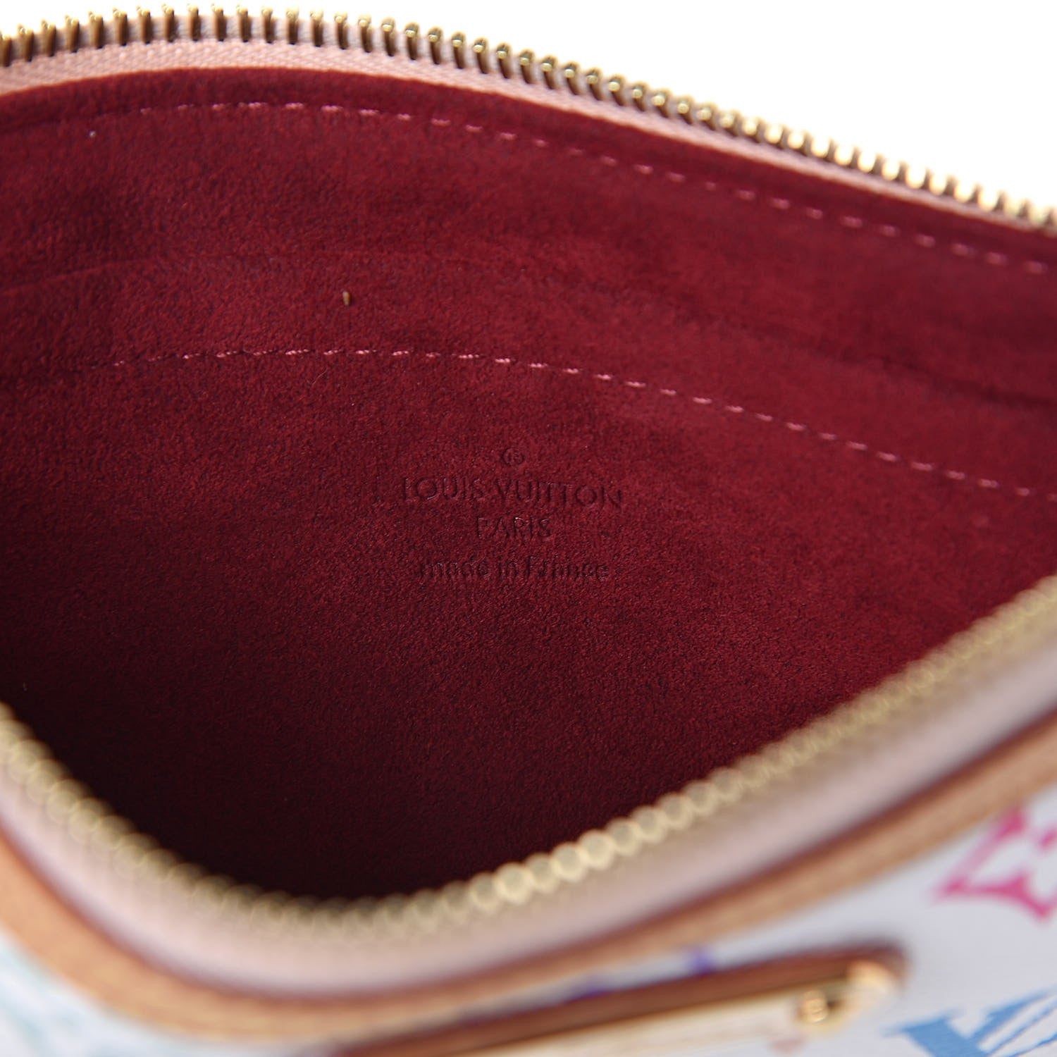 Louis Vuitton Monogram Multicolor Pochette Milla MM White 6 of 9