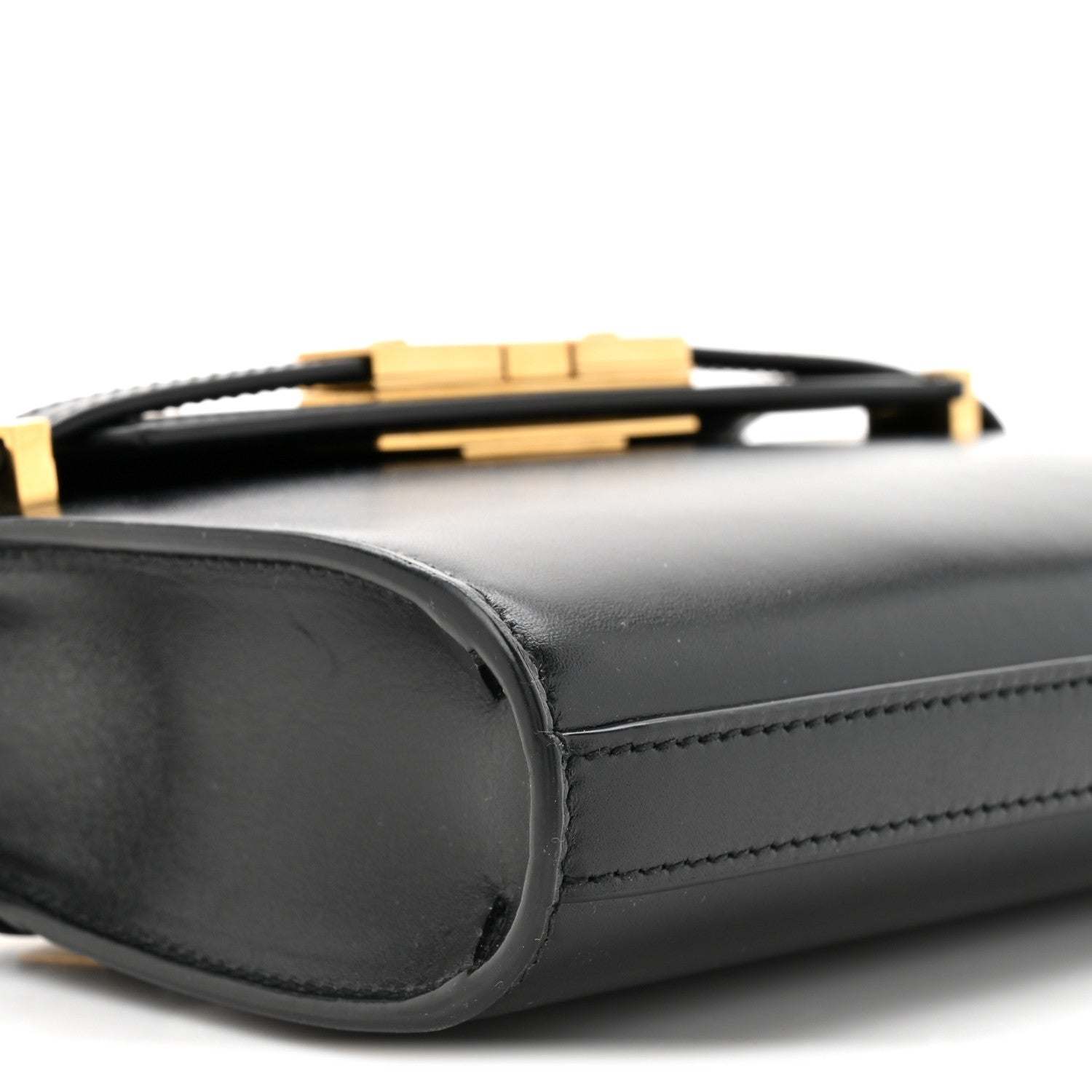 Saint Laurent Smooth Calfskin Mini Manhattan Shoulder Bag Black 10 of 10