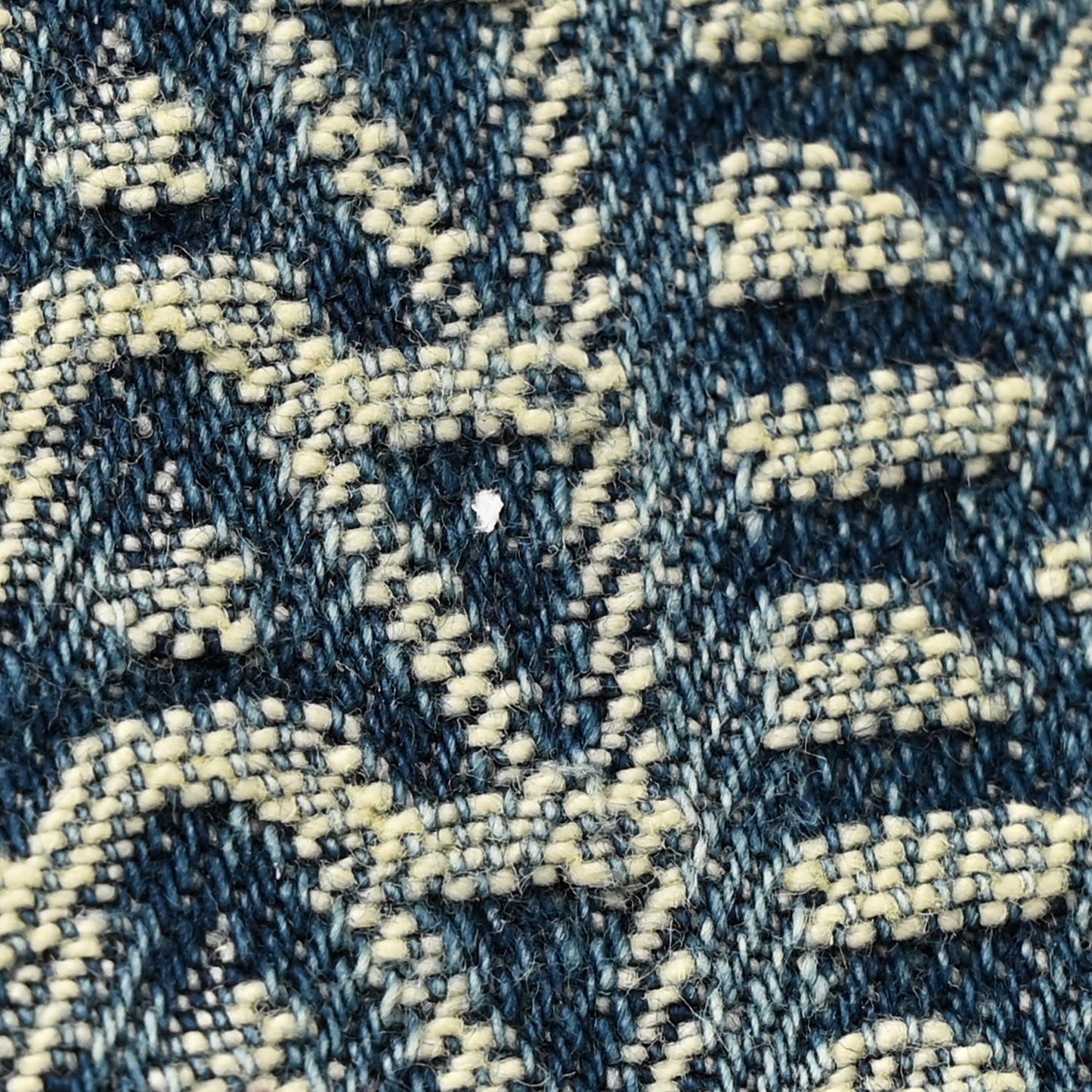 Sun Faded Denim Monogram The St Marc Mini Top Handle Bag Blue