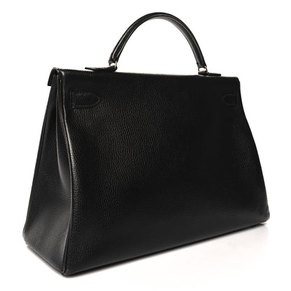 Hermes Ardennes Kelly Retourne 40 Black 3 of 15