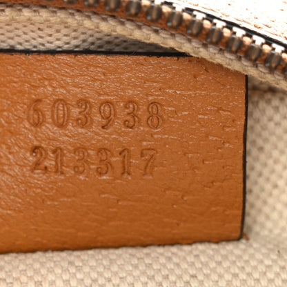 Gucci X DISNEY Mini Vintage GG Supreme Monogram Mickey Mouse Round Shoulder Bag Beige Vintage Sun Oil 7 of 11