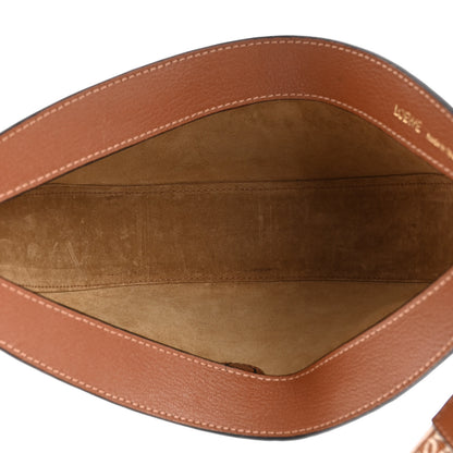 Loewe Satin Calfskin Jacquard Luna Bag Pecan 5 of 9