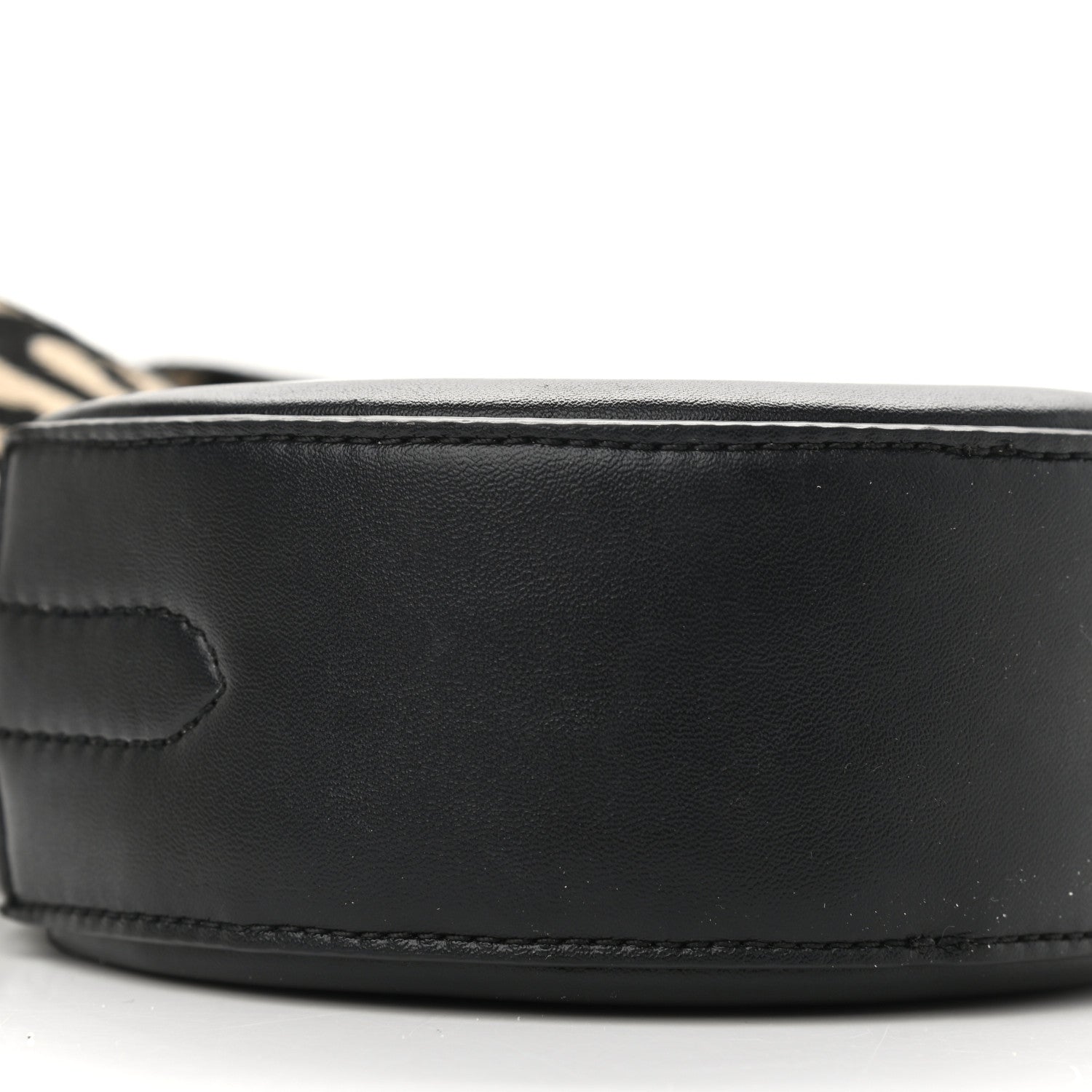 Stella McCartney Eco Alter Nappa Perforated Round Logo Crossbody Black 8 of 16