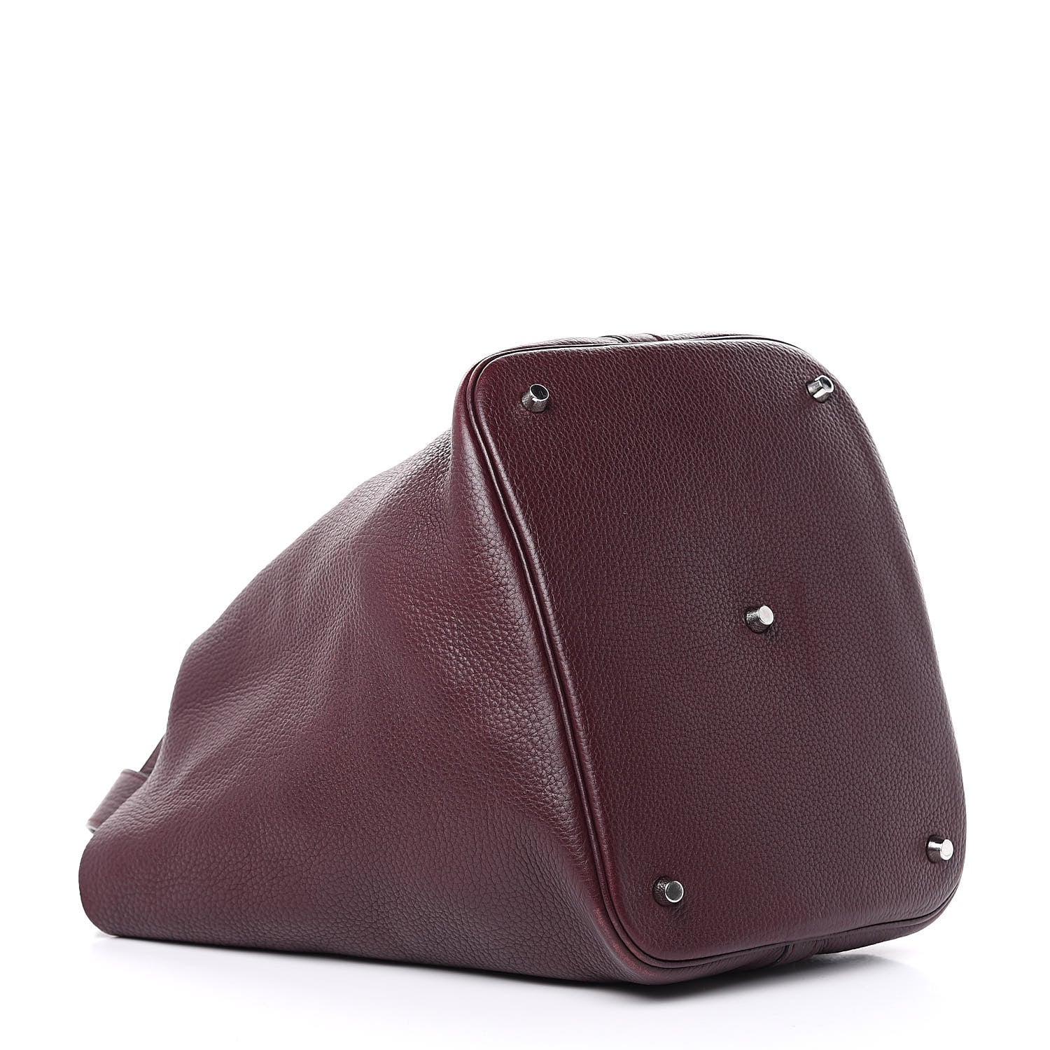 Hermes Taurillon Clemence Picotin Lock 26 GM Prune 4 of 14