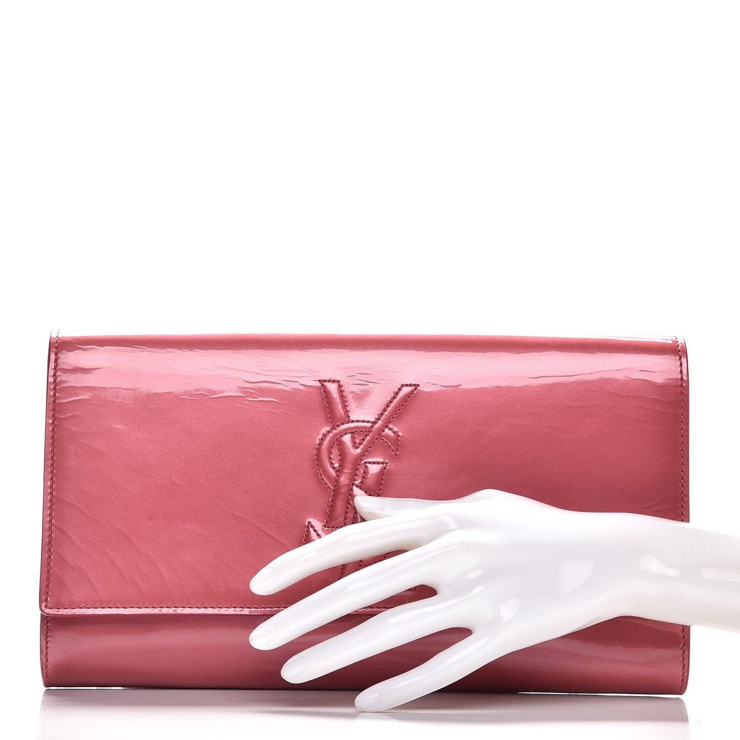 Patent Large Belle De Jour Clutch Pink