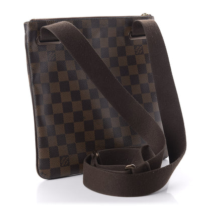 Louis Vuitton Damier Ebene Brooklyn Flat Pochette 3 of 9