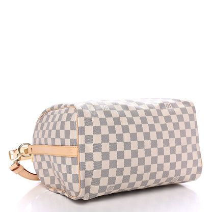 Louis Vuitton Damier Azur Speedy Bandouliere 30 3 of 4