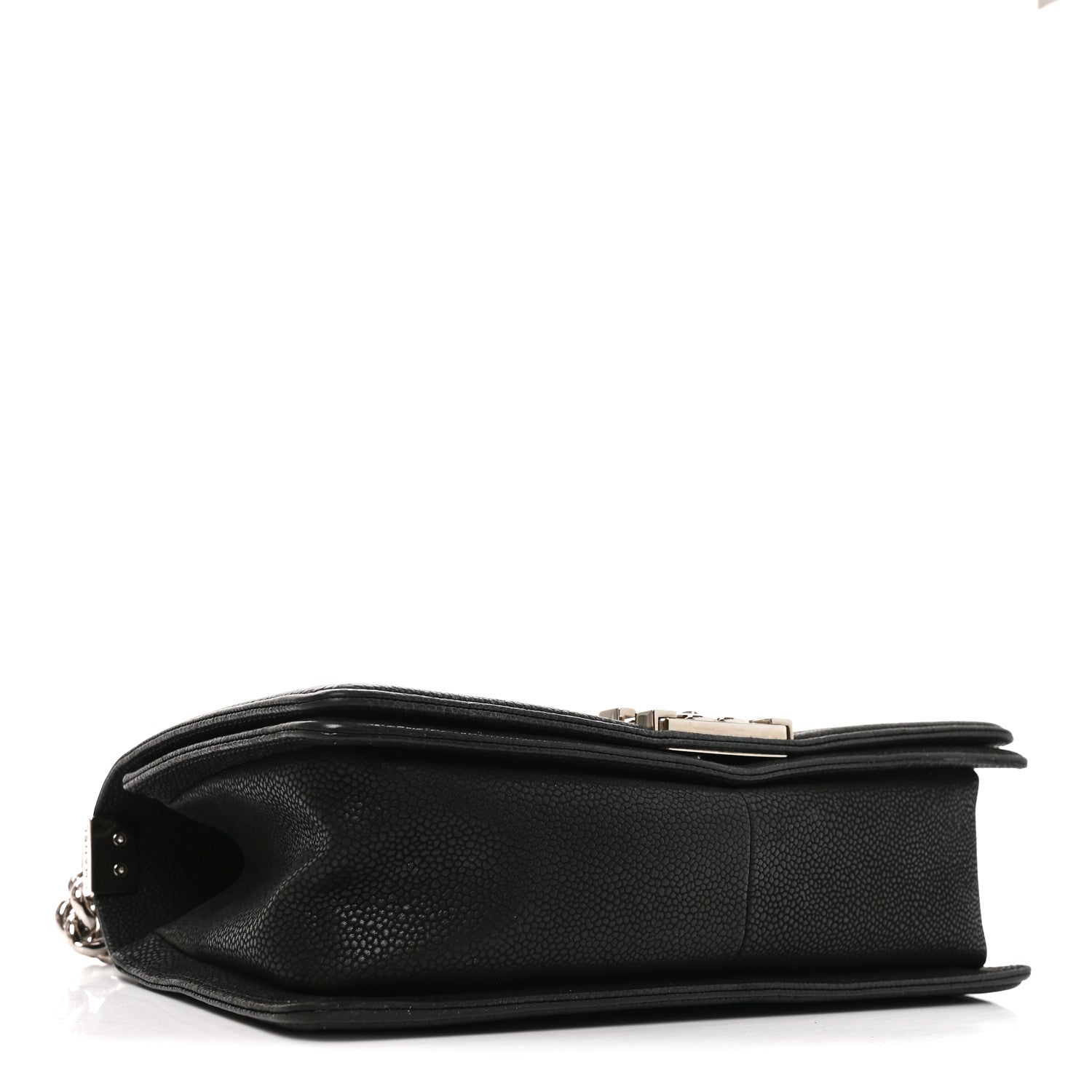 Chanel Iridescent Caviar Quilted Medium Boy Flap Black 4 of 11