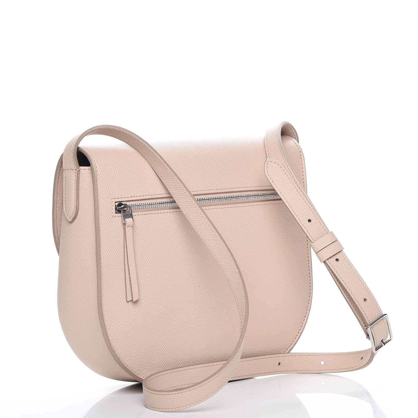 Grained Calfskin Compact Trotteur Ballerina