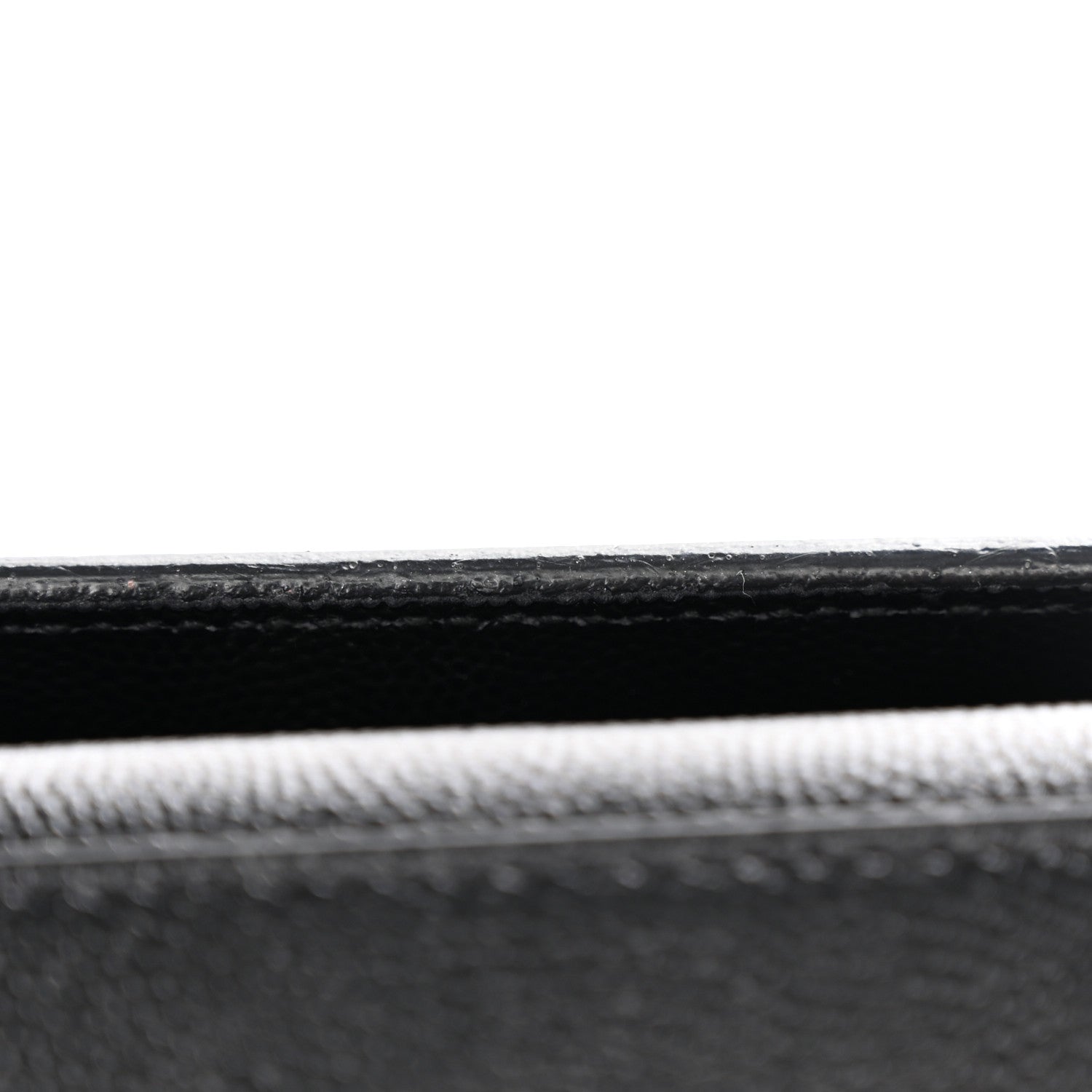 Saint Laurent Grain De Poudre Monogram Cassandre Clutch Black 11 of 13