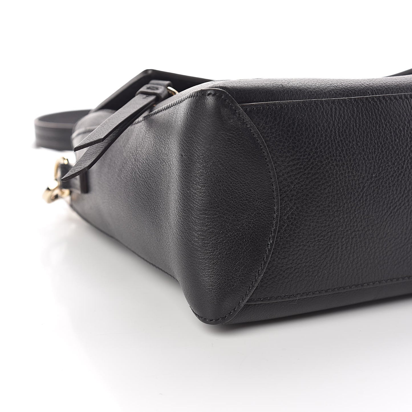 Calfskin Small Faye Day Shoulder Bag Black