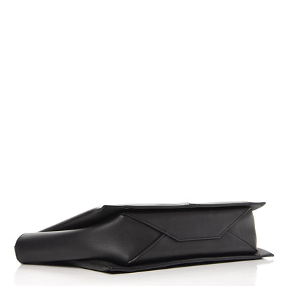 Celine Natural Calfskin Tri-Fold Clutch on Chain Black 5 of 11