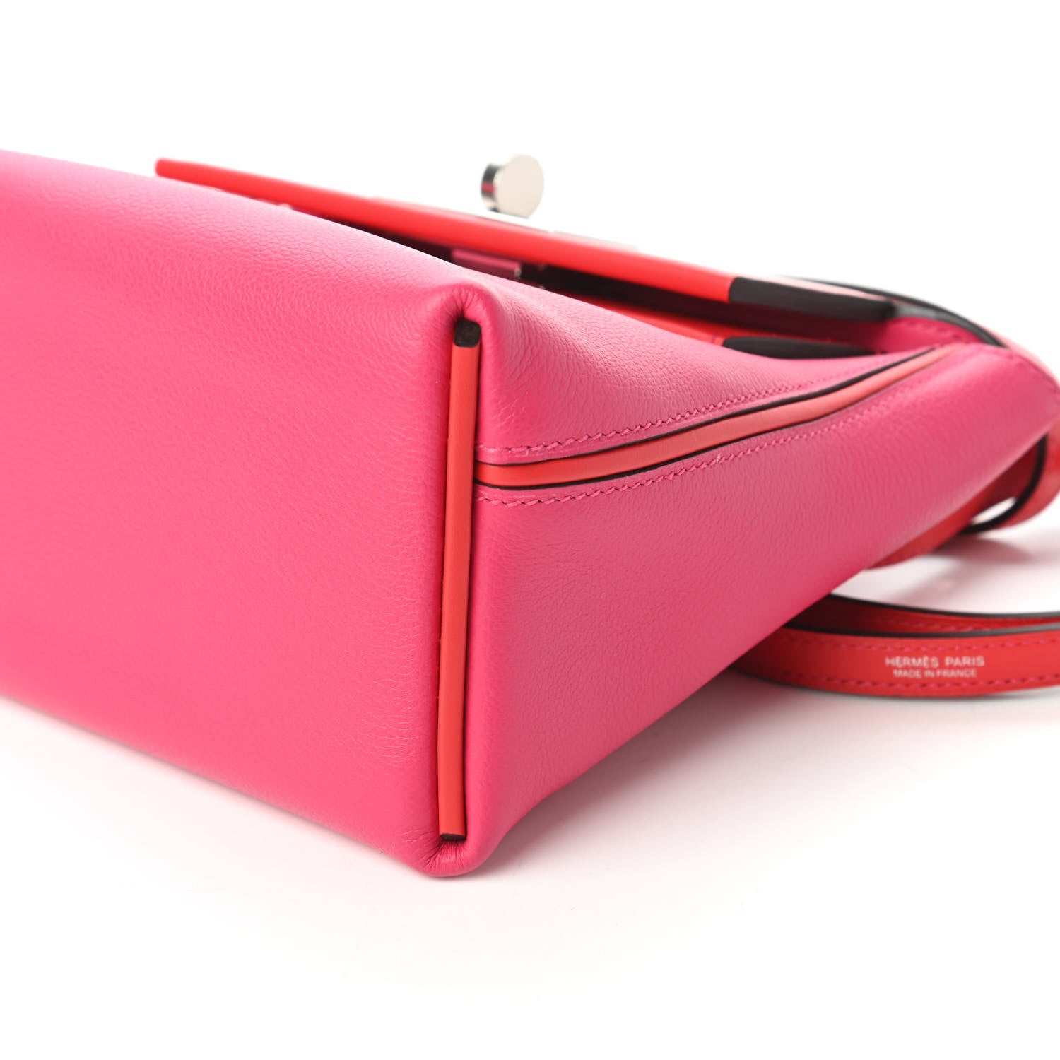 Hermes Evercolor Swift 24/24 21 Rose Mexico Rouge De Coeur 7 of 12