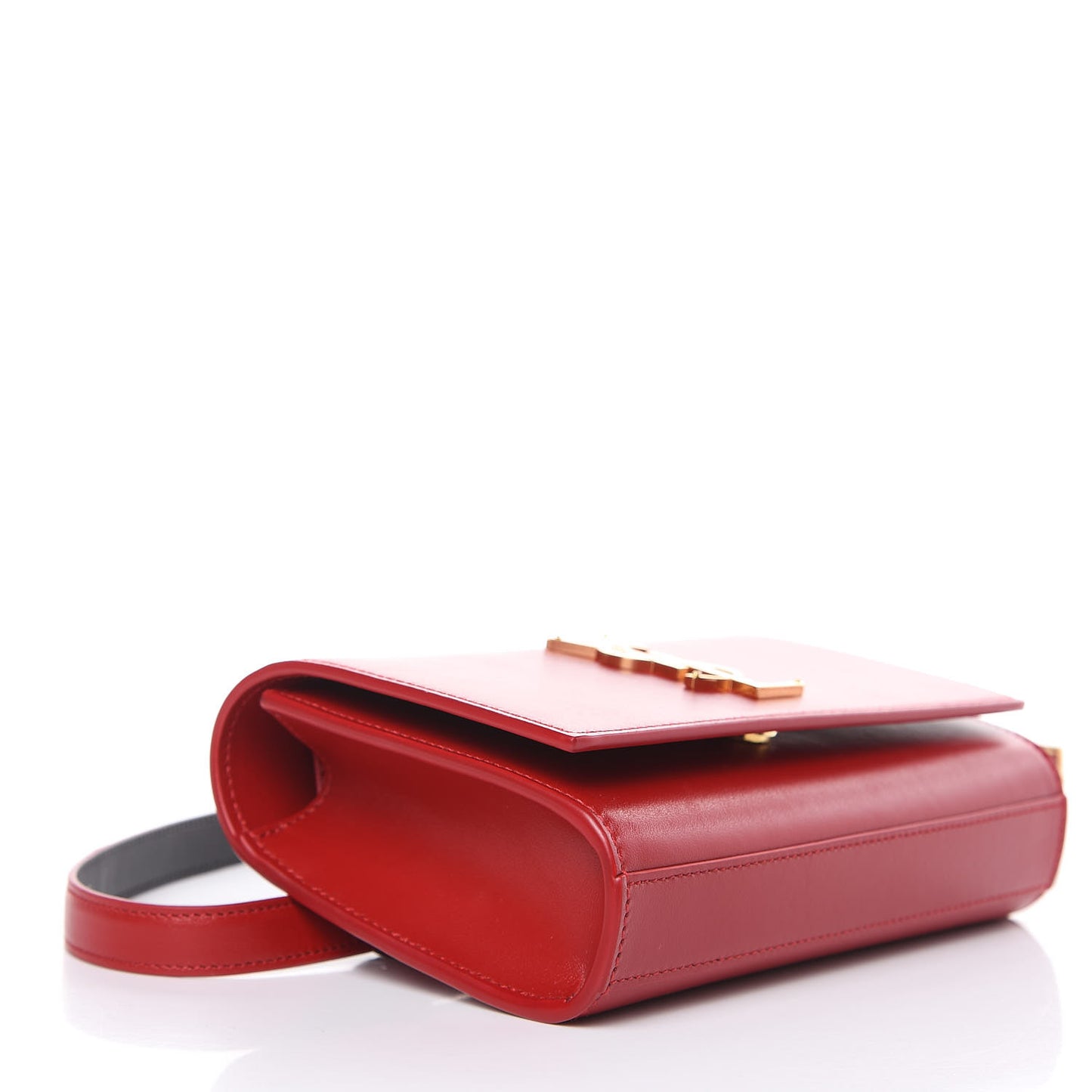 Smooth Calfskin Monogram Kate Belt Bag Red