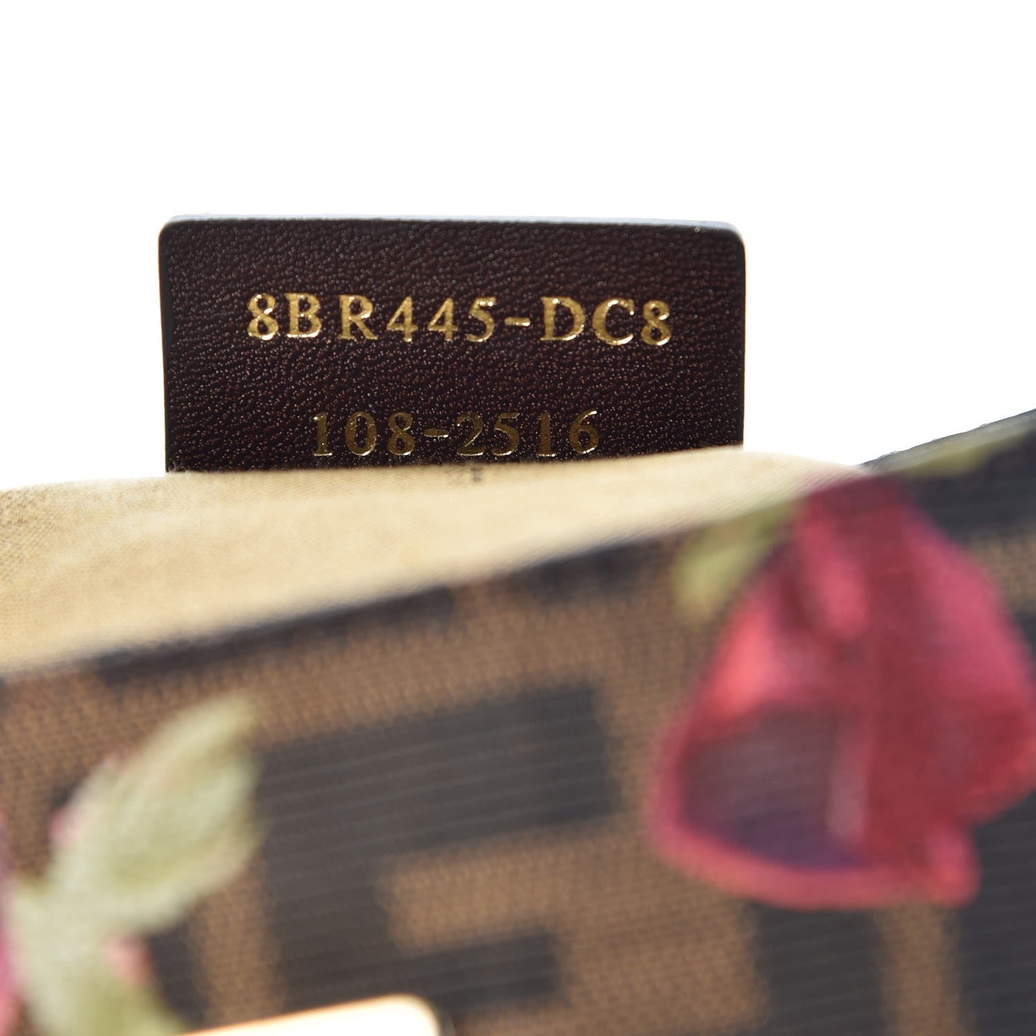 Fendi Zucca Rose Small Chef Shoulder Bag 7 of 7