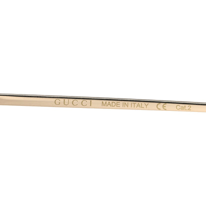 Gucci Acetate Oversize Square Frame GG0434S Sunglasses Havana Yellow 5 of 7