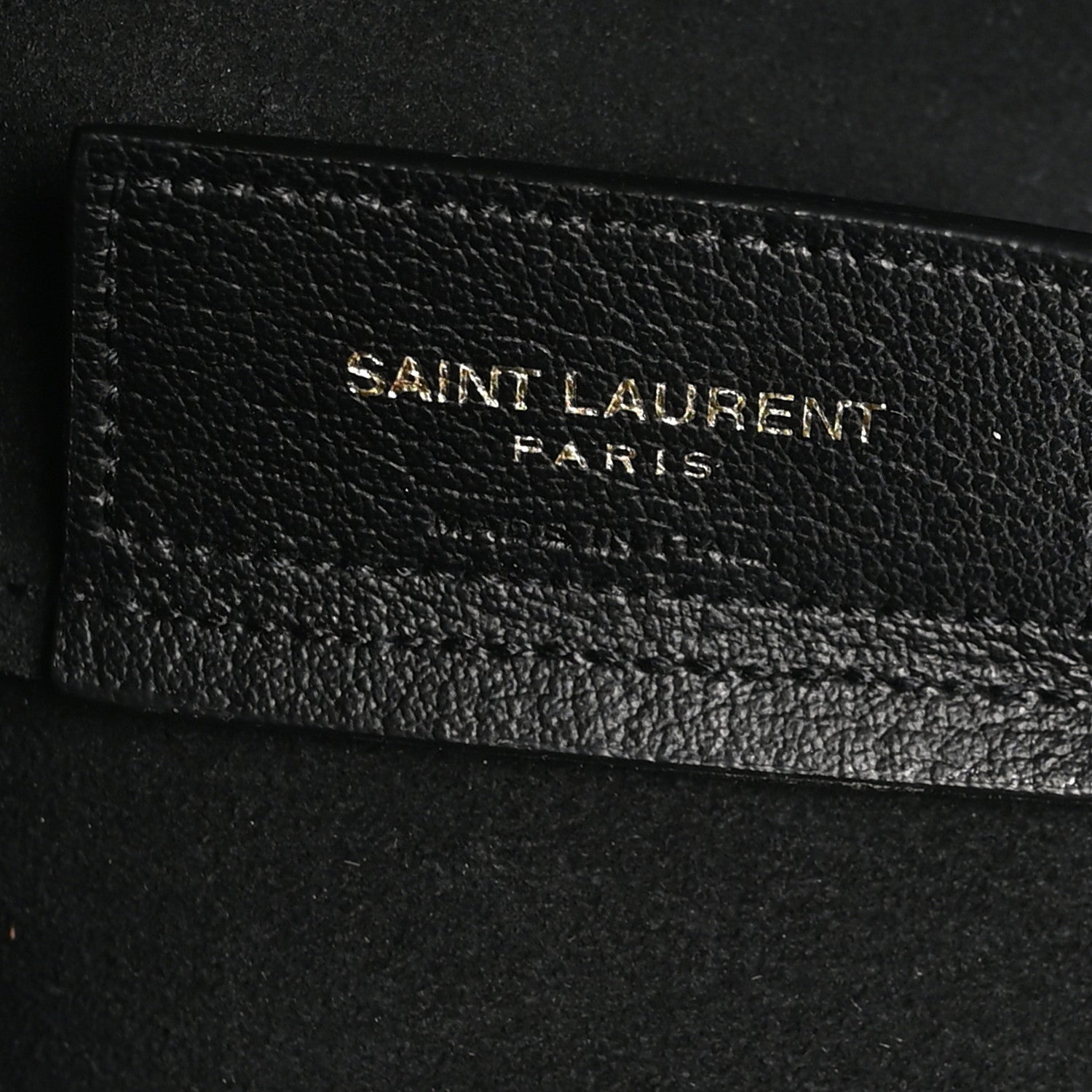 Saint Laurent Calfskin Large Shopping Tote Black 7 of 11