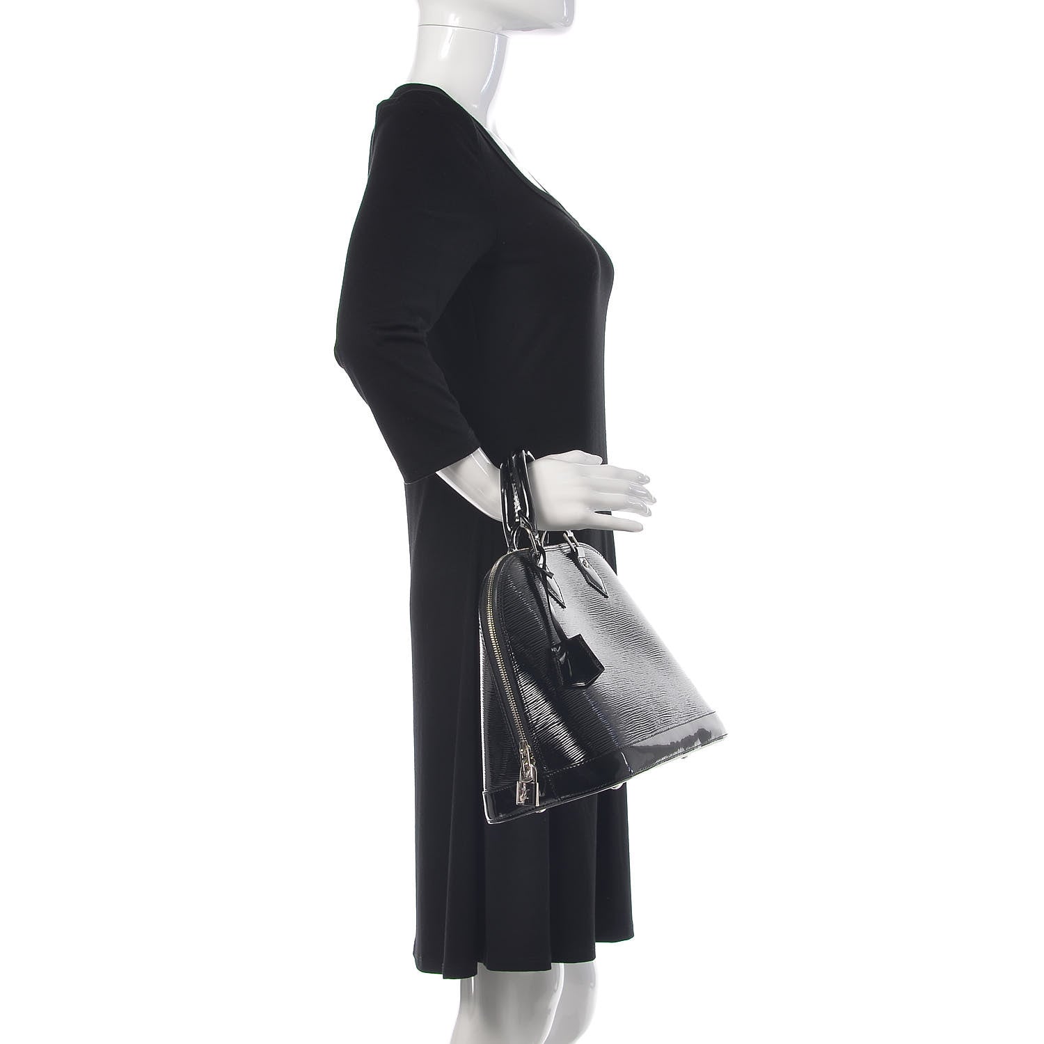 Louis Vuitton Electric Epi Alma PM Black 2 of 10