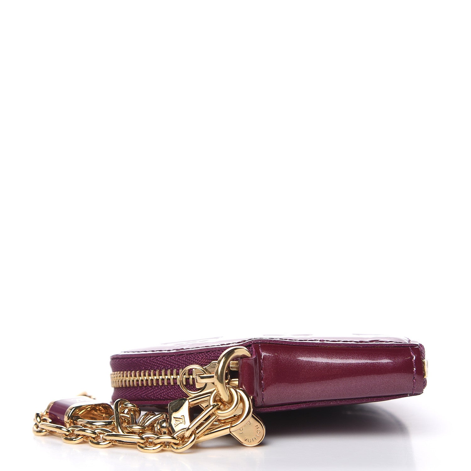 Louis Vuitton Vernis Heart Coin Purse Violet 4 of 6