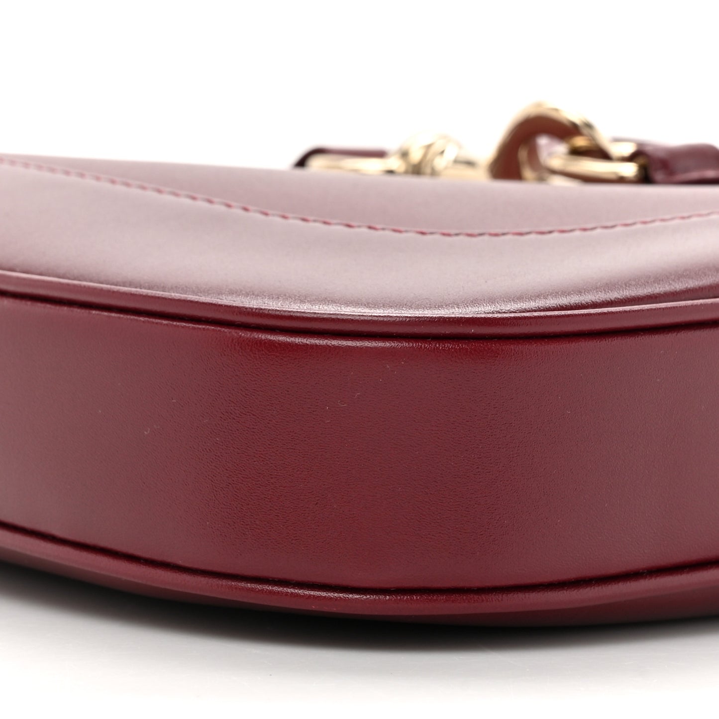 Ancora Calfskin Small Jackie Shoulder Bag Rosso