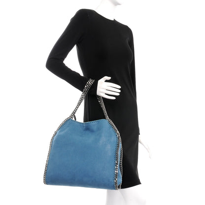 Stella McCartney Shaggy Deer Small Falabella Tote Blue 2 of 8