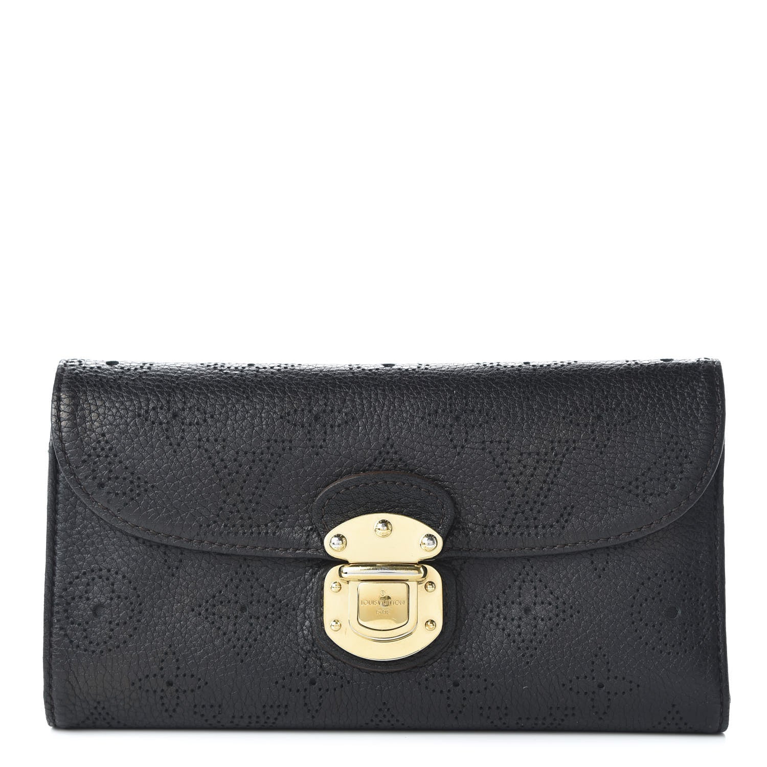Louis Vuitton Mahina Amelia Wallet Black 1 of 10