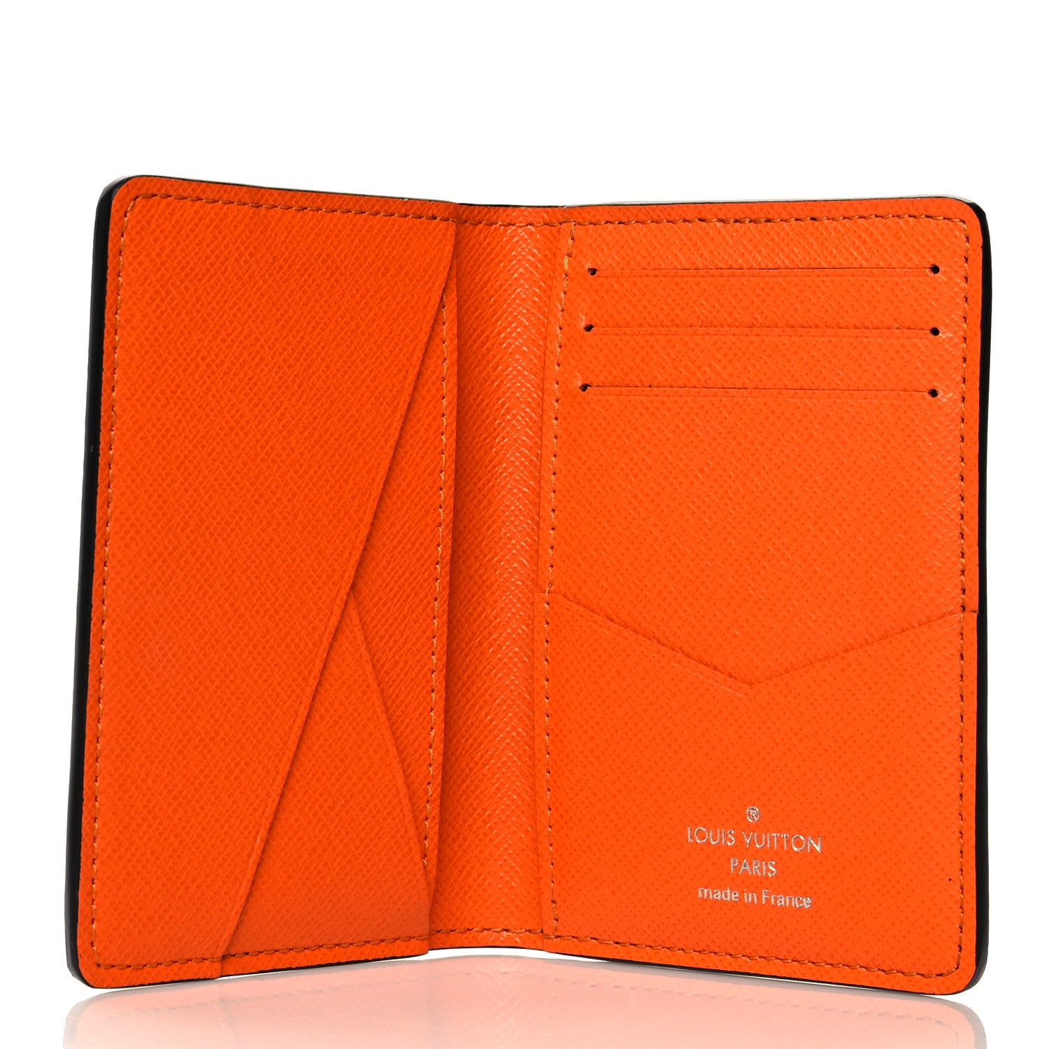 Louis Vuitton Damier Graphite Giant Pocket Organizer Orange 5 of 7