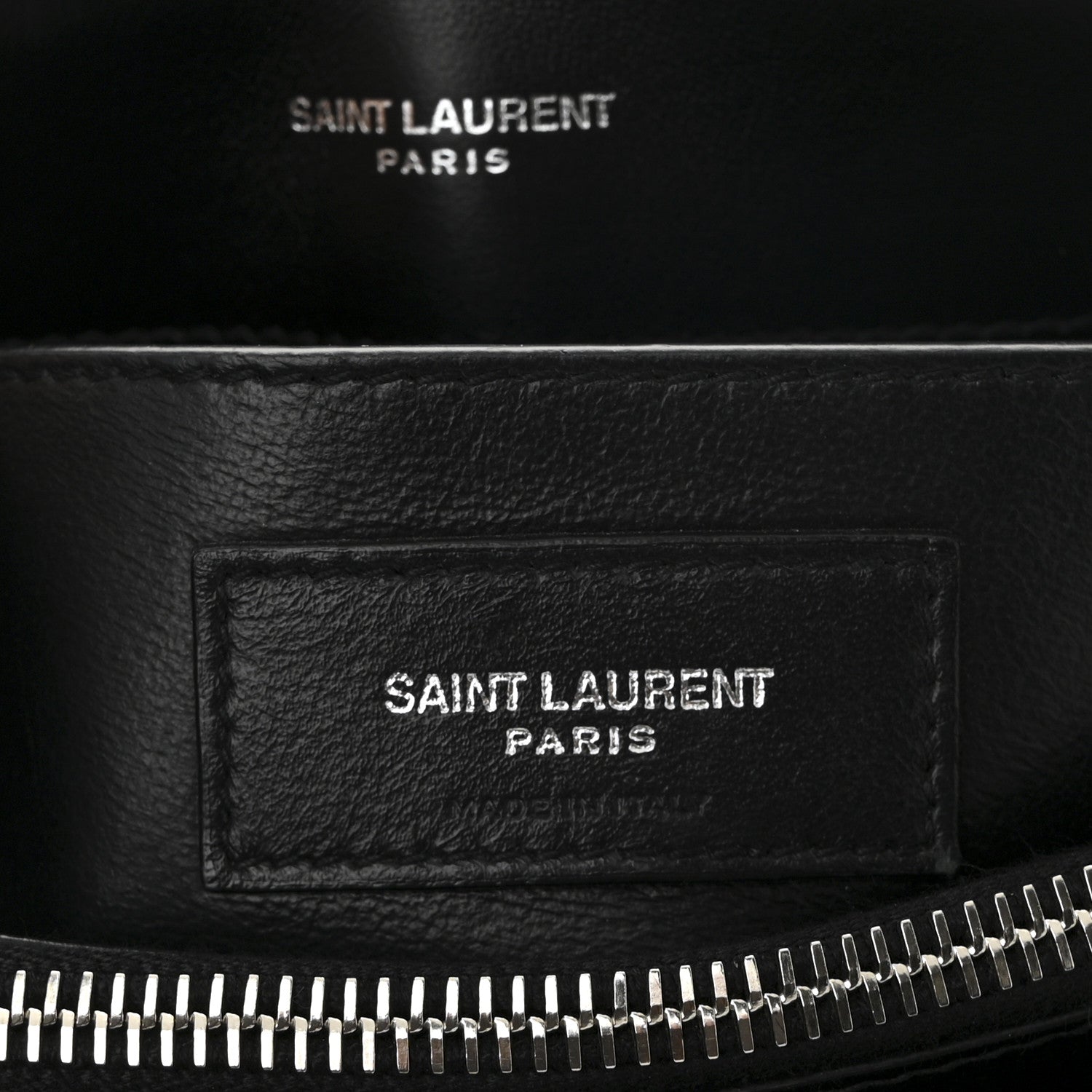 Saint Laurent Calfskin Y Quilted Monogram Small Loulou Chain Satchel Black 6 of 10